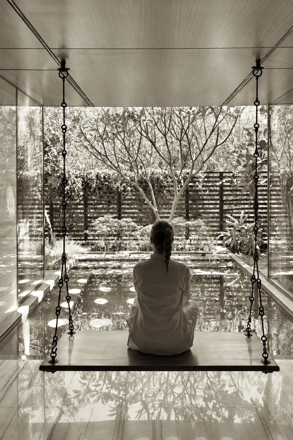 Laura Ferati in a retreat setting